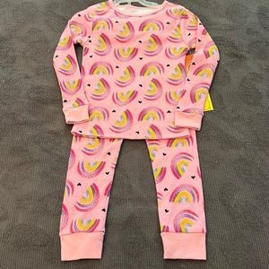 COPY - Little Kids Wonder Nation 2 Piece Rainbow Pajamas